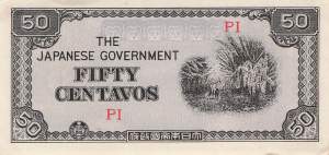 Philippinen 50 Centavos 1942 p.105a